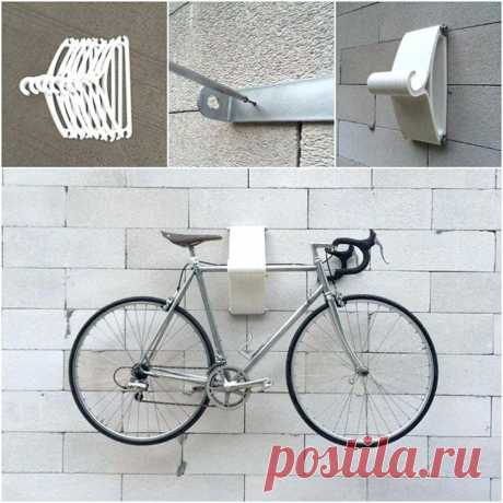 Велосипеды на плечиках и без