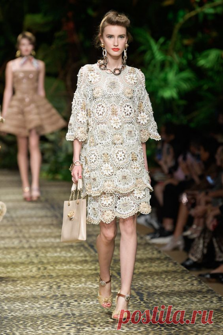 Эксклюзивные вязаные изделия коллекции Dolce & Gabbana (весна-лето 2020) | ВЯЗАНИЕ СПИЦАМИ И КРЮЧКОМ | Яндекс Дзен