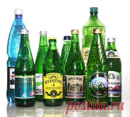 Лечим нос и горло минеральной водой.