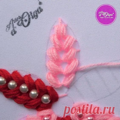 Aprende a bordar una flor elegante a través de este paso a paso.