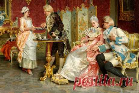 Художник Arturo Ricci (Florence, Italy 1854-1919)