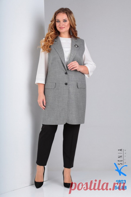 Коллекция женской одежды больших размеров белорусского бренда Ksenia Style зима 2020-21