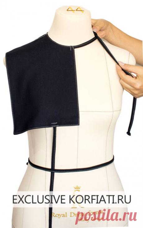 Как сшить плечевую накладку - мастер-класс Анастасии Корфиати