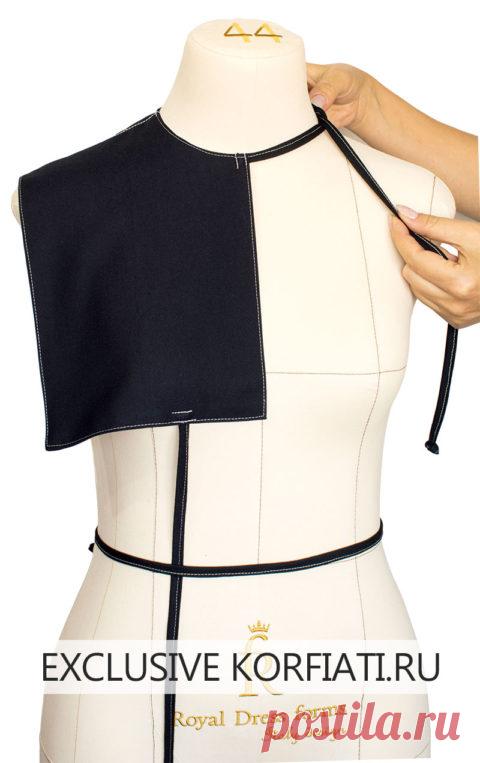 Как сшить плечевую накладку - мастер-класс Анастасии Корфиати