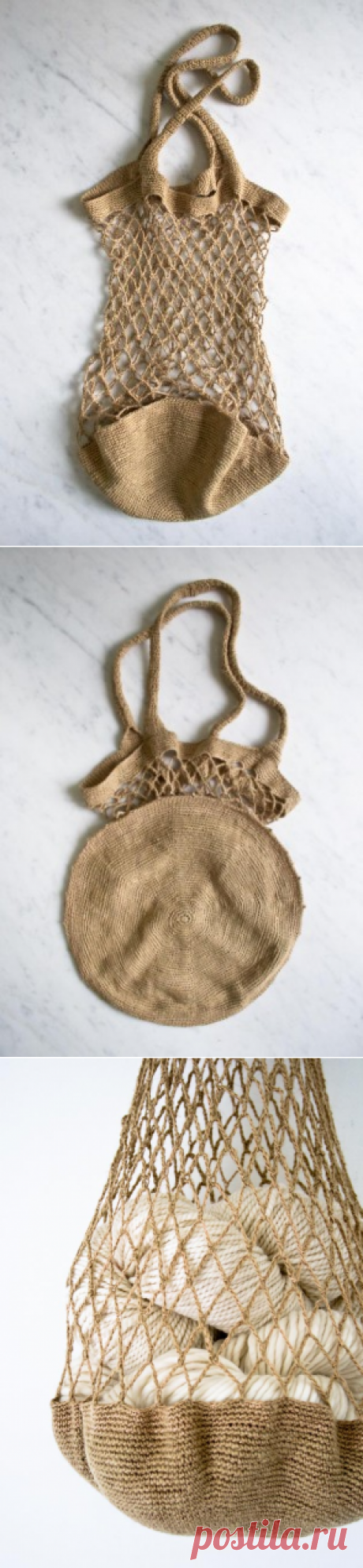 Linen Market Bag | Purl Soho - Create