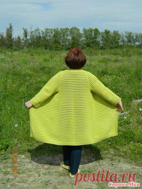 . Универсальный кардиган крючком - Вязание - Страна Мам