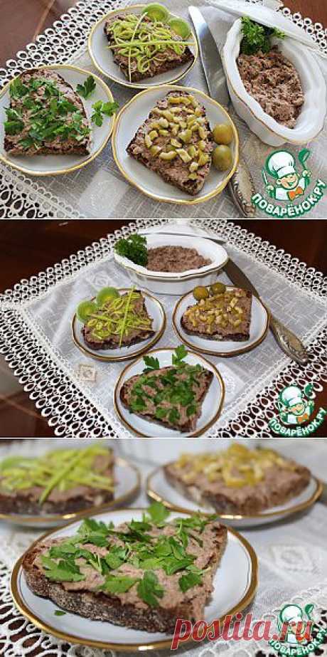 Бутербродная паста из тунца - кулинарный рецепт