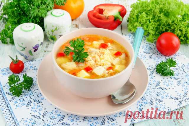 Пшенный суп с курицей рецепт с фото пошагово - 1000.menu