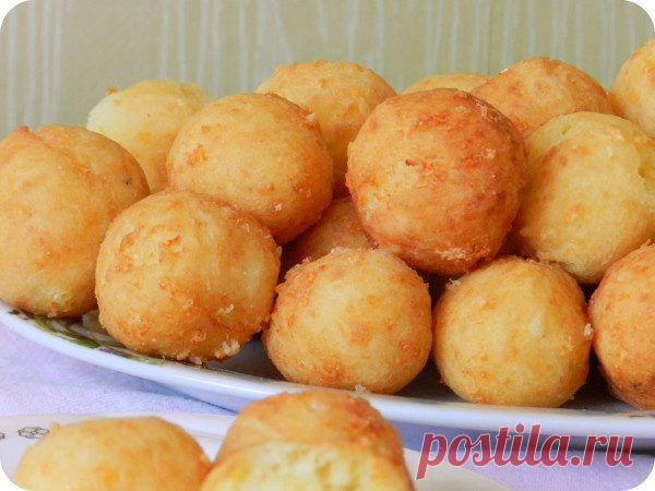 РЕЦЕПТЫ И СОВЕТЫ ХОЗЯЙКАМ: Картофельные пончики с сыром