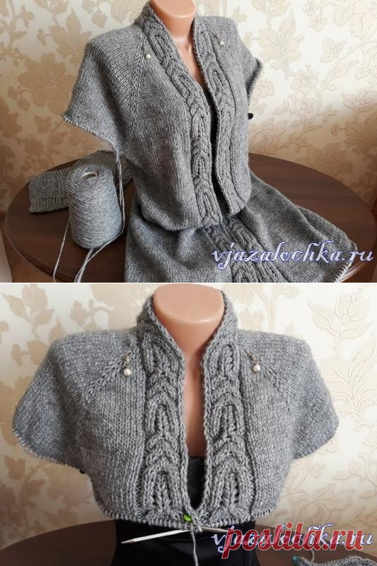 Кардиган – реглан сверху от Светланы Заяц