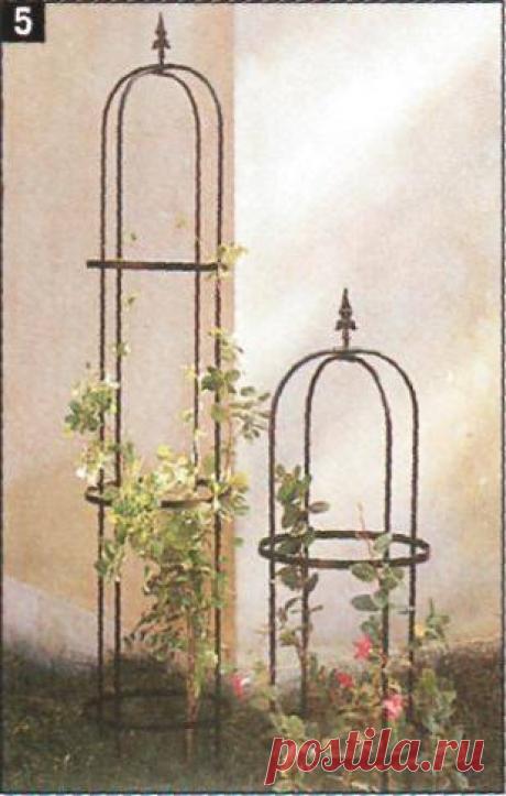 красивые опоры для плетистых роз - Поиск в Google