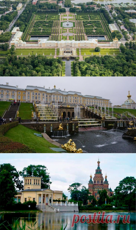 Петергоф ((Петродворец) ) — необычные места России которые стоит посетить
