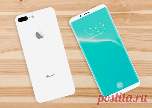 Таким может быть iPhone 8: безрамочный экран, двойная камера, без кнопки Home Хотя Apple только осенью презентует iPhone 8, креативные умы уже формализовали внешний облик грядущей новинки. Художники из iDropnews представили рендеры нового смартфона Apple, созданные на основе последних сетевых утечек. Концепт-арт iPhone 8 предполагает, что смартфон получит двойную камеру и «безграничный» OLED-дисплей, загнутый на боковые грани. Дизайнеры считают, что устройство сможет предложить пользователям…