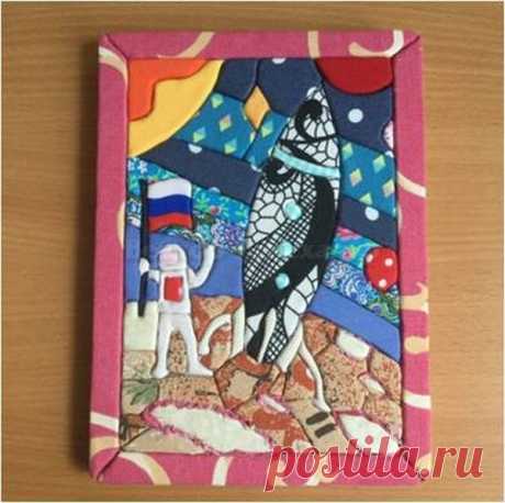 Мозаика из ткани "Открытый космос" — DIYIdeas