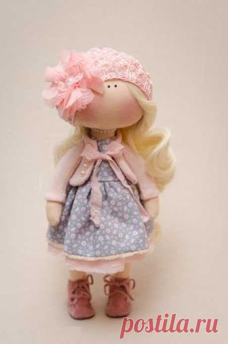 Madelyn muñeca hecha a mano muñeca-textil por BroderieLittleCorner