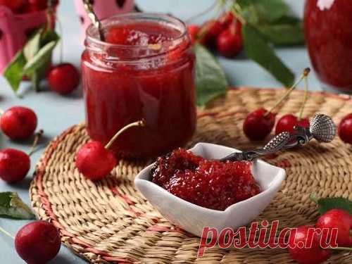 Джем из черешни на зиму – ТОП 10 простых рецептов (с фото)