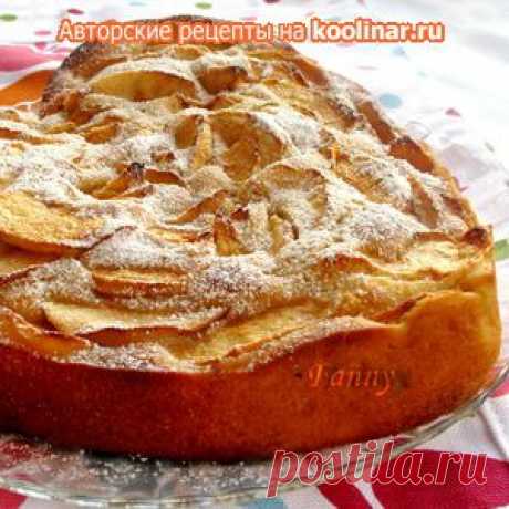 Быстрый яблочный пирог.  c фото, мы подскажем, как приготовить!