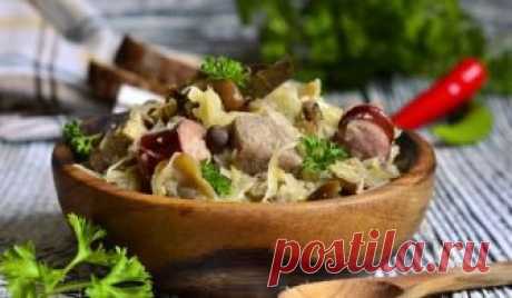 СУПЕР -Бигос - най-вкусното свинско с кисело зеле