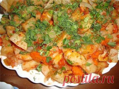 Наивкуснейшая картошка в духовке Ингредиенты... - Истории из жизни