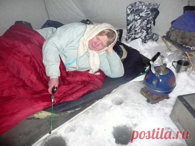 Зимняя рыбалка - это удовольствие, которое можно получить не раздеваясь