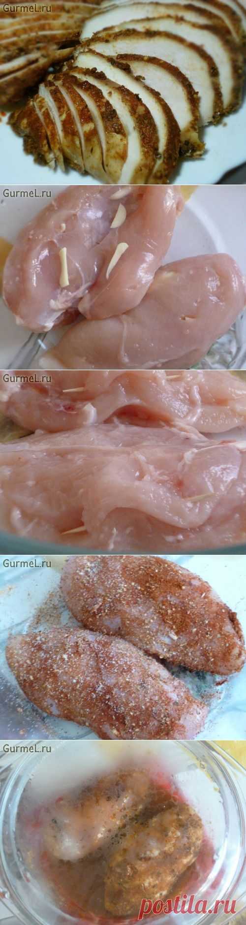 Пастрома сочная из куриного филе (за 12 минут)
