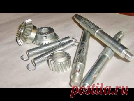 Оцинковка, в гараже ,своими руками, не используя аппарат! Шикарная самоделка в 0.5 литровой банке