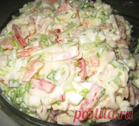 Очень вкусный - салатик Берлинский.