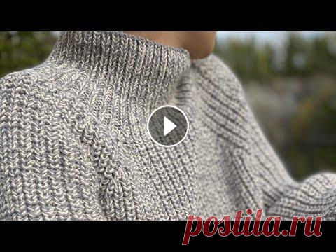 Простой уютный свитер реглан сверху. МК Свитер регланом сверху для любой фигуры и из любой пряжи Теперь меня можно найти только здесь...