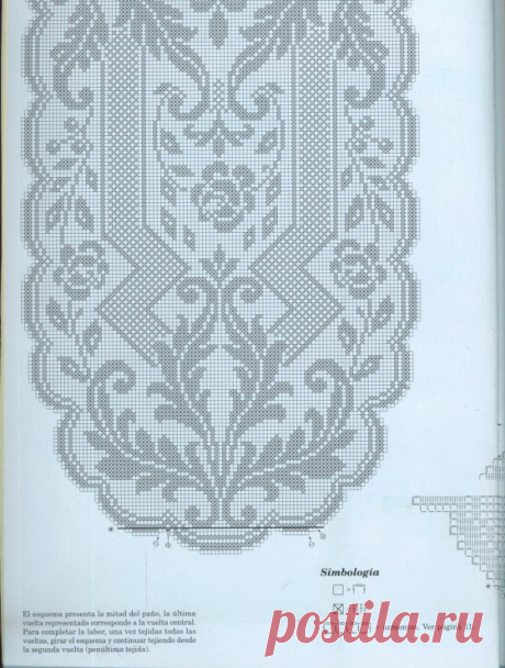 Kira scheme crochet: Scheme crochet no. 1657