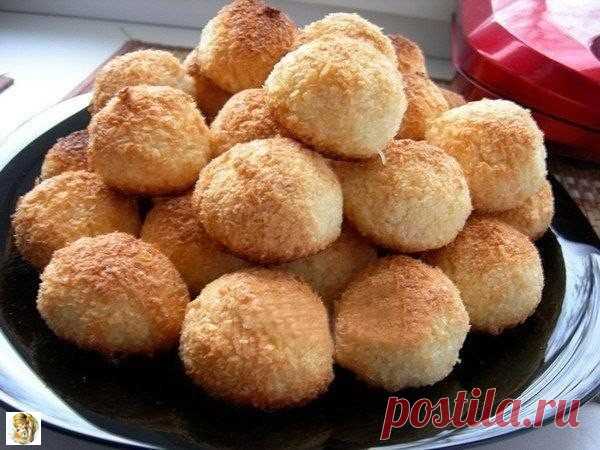 Без муки! Хрустящая корочка и нежное внутри! 

Ну очень вкусное печенье с кокосом! 

Ингредиенты: 
Показать полностью…