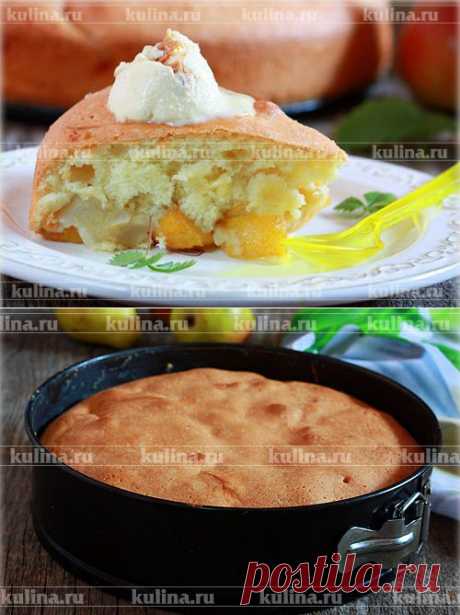 Шарлотка с фруктами – рецепт приготовления с фото от Kulina.Ru