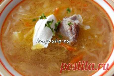 Кислые щи — Готовим дома