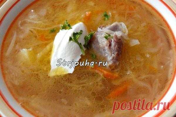 Кислые щи — Готовим дома