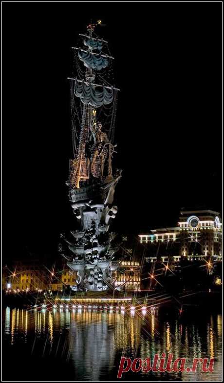 riccardo • Peter the Great  statue in Moscow, Russia.