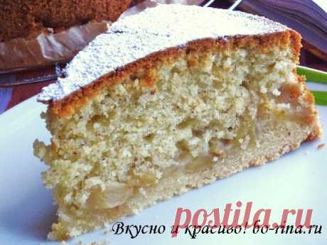 Яблочный пирог-кекс
