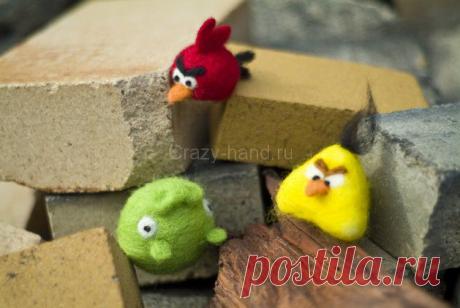 Валяем птичек и поросенка :) | Crazy-hand.ru