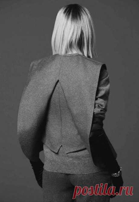 Спинка жакета Balenciaga