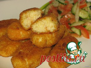 Жареные палочки из пшенной каши - кулинарный рецепт