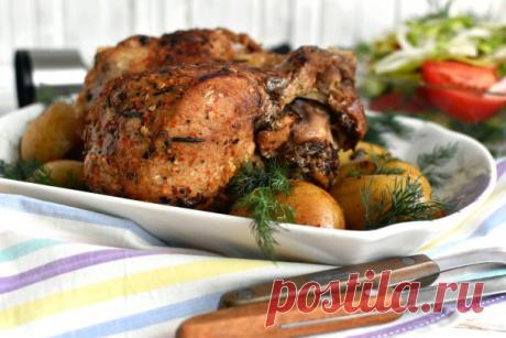 Окорок с апельсиновым ароматом в мультиварке - пошаговый рецепт с фото на Повар.ру