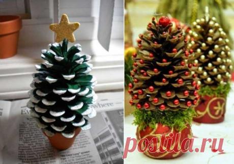 Поделки из шишек (130 фото) - обзор оригинальных идей по созданию поделок своими руками