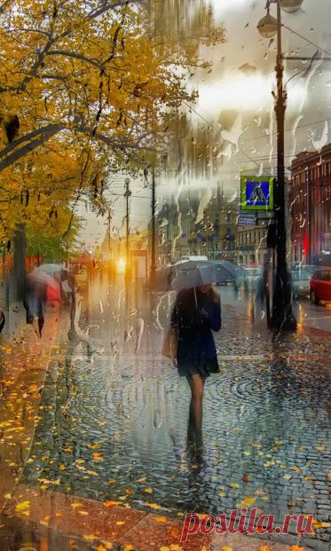 Как грустны сумрачные дни
Беззвучной осени и хладной!
Какой истомой безотрадной
К нам в душу просятся они!

Но есть и дни, когда в крови
Золотолиственных уборов
Горящих осень ищет взоров
И знойных прихотей любви.

Молчит стыдливая печаль,
Лишь вызывающее слышно,
И, замирающей так пышно,
Ей ничего уже не жаль.
Афанасий Фет