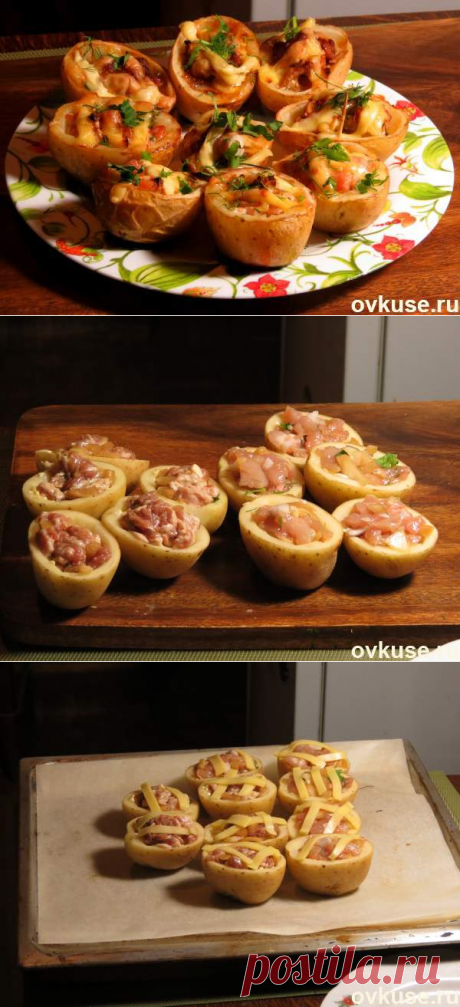 Фаршированный картофель - Простые рецепты Овкусе.ру