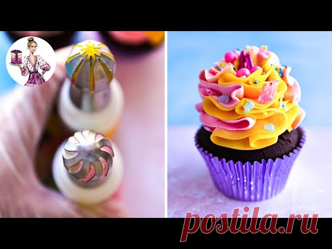 15+ piping tip techniques to make beautiful cakes every time! Cupcake decorating masterclass