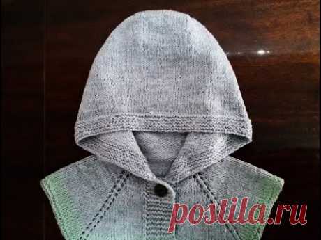 ВЯЗАНИЕ КАПЮШОНА КАРДИГАНА МК / HOW TO KNIT THE HOOD OF CARDIGAN / HIRKA KAPŞONU NASIL ÖRÜLÜR