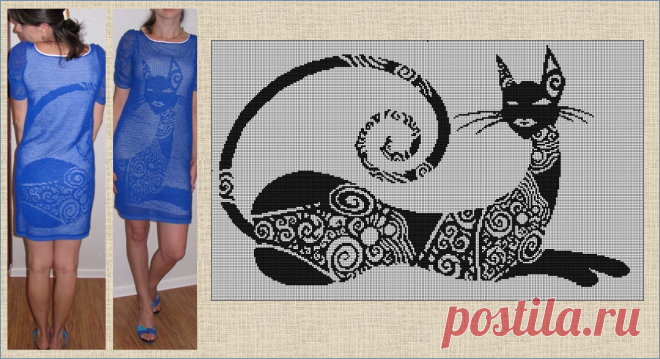 Жаккард и интарсия с прекрасными кошками - более сотни схем и моделей - в копилки мастериц | МНЕ ИНТЕРЕСНО | Яндекс Дзен