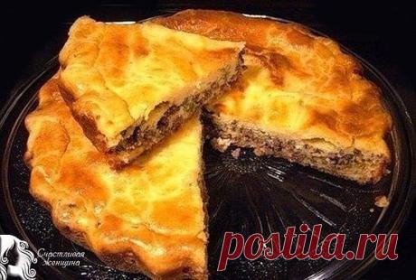 Мясной пирог — легче не бывает


Лучшего теста для наливных пирогов я нигде не встречала. Основное его преимущество — тесто без майонеза, а на кефире. Составляющие этого теста найдутся в каждом доме. Его приготовление займет всего минут 10, а результат получите превосходный. Выручит в любой ситуации.


Ингредиенты:

— Тесто:
2 яйца
0.5 ч. ложки соли
1 стакан муки
1 стакан кефира
0.5 ч. ложка соды

Соду гасите кефиром, добавляете яйца, соль, муку и тщательно перемешиваете. ...