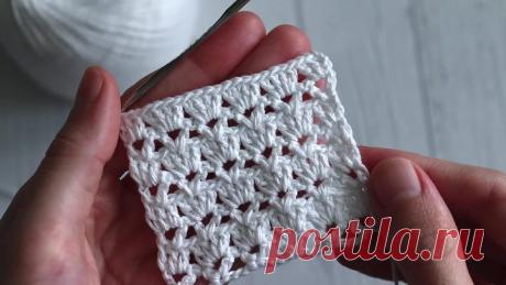 ПРОСТОЙ узор крючком