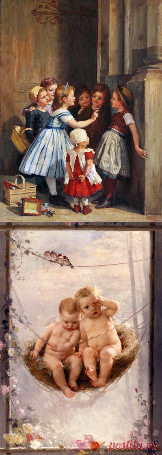 Timoleon Marie Lobrichon (French 1831-1914)