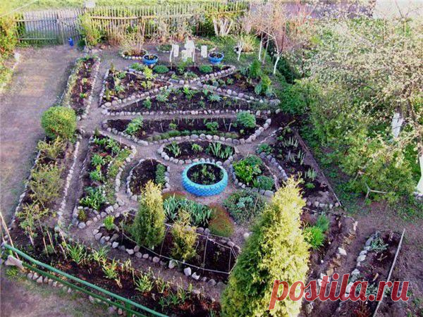 Ваза из старой автомобильной покрышки