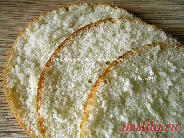 От простоты до изысканности...: Идеальный бисквит для идеального торта!